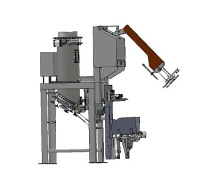 Pneumatic Type Valve Bag Packing Machine for Starch and Cassava Starch Powder